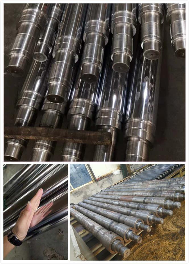Hydraulic Hard Chrome Piston Rod , Chrome Plated Round Bar CNC