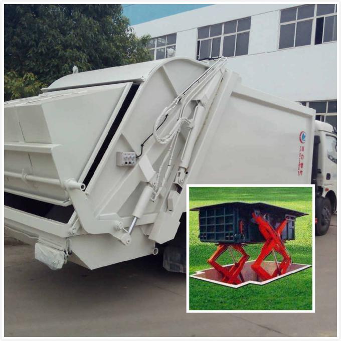 Double Acting 4 Stage Garbage Truck Sanitation Station Hydraulic Cylinders