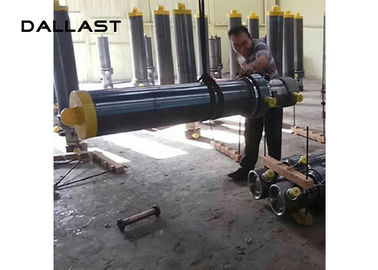 Multi Stage Telescopic Hydraulic Cylinder , Single Acting Dumper Hydraulic Lift Cylinder