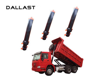 Multi Stage Telescopic Hydraulic Cylinder , Single Acting Dumper Hydraulic Lift Cylinder