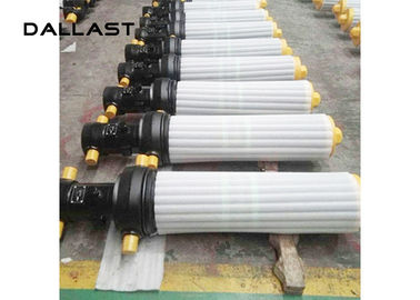 Dump Truck Telescopic Cylinder Multi stage 4 Chromed , Telescopic Hydraulic Ram