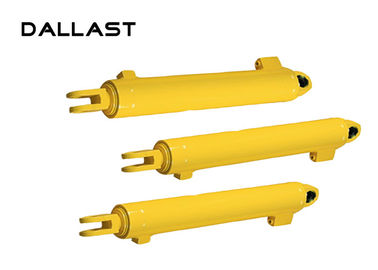 Multistage Single Acting Hydraulic Cylinder With Piston Rod Crane