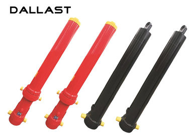 Dump Truck Telescopic Cylinder Multistage Stage 4 Chromed Hydraulic Cylinder