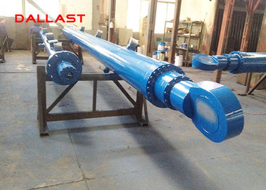 Truck Heavy Duty Hydraulic Cylinder Double Acting Chrome Engineering