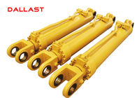 Truck Heavy Duty Hydraulic Cylinder Double Acting Chrome Engineering