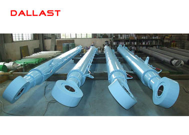 High Pressure Double Acting Hydraulic Cylinder for Industry Truck / Crane / Dumper