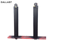Telescopic 3 / 4 / 5 Stage Lifting Dumpers Single Acting Hydraulic Cylinder