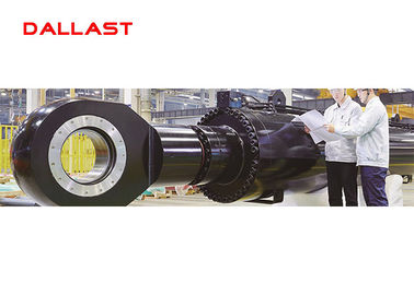 High Pressure Double Acting Hydraulic Cylinder With Stainless Steel Piston Rod