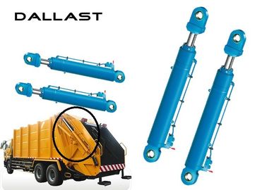 Stainless Steel Garbage Truck Hydraulic Cylinders Double Acting Standard