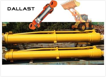 Flanged High Pressure Double Earring Industrial Hydraulic Cylinder For Excavator