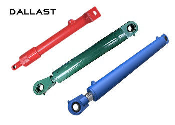 Agricultural Hydraulic Cylinders Medium Stroke With Steel Piston For Harvester