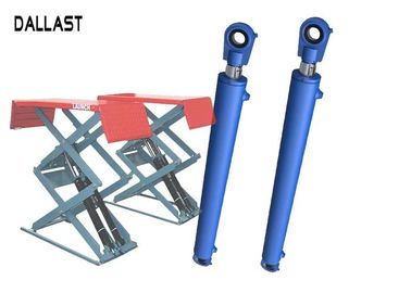 Hydraulic Cylinder Hoist Double Acting With Test Piston Chromed For Platform