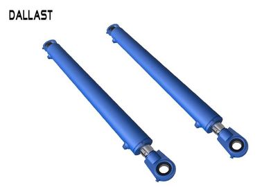 Hydraulic Cylinder Hoist Double Acting With Test Piston Chromed For Platform