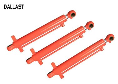 Custom Hydraulic Cylinder For Press Medium Stroke Double Acting Chromed