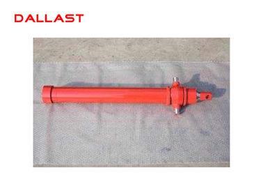 Single Acting Multi Stage Telescopic Hydraulic Cylinder For Dump Truck / Farm Truck