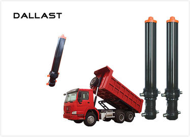 Hyva Single Acting Telescopic Hydraulic Cylinders For Agricultural Farm Truck