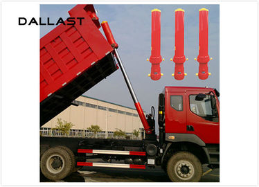 Hyva Single Acting Telescopic Hydraulic Cylinders For Agricultural Farm Truck