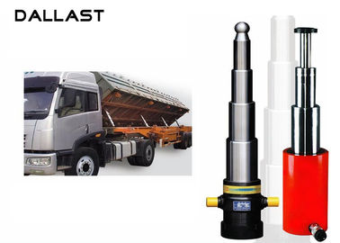 Multi Stage Telescopic Hydraulic Cylinder Chromed Hydraulic Side Dumper Cylinder