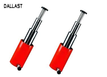 Multistage Telescopic Long Stroke Single Acting Hydraulic Cylinder