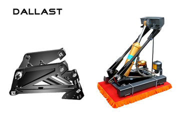 Horizontal Hydraulic Mechanism Of Dump Truck Engine Hoist Cylinder