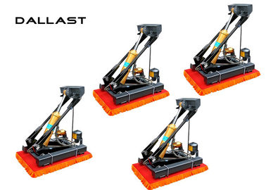 Horizontal Hydraulic Mechanism Of Dump Truck Engine Hoist Cylinder