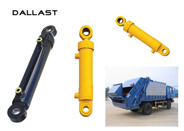 10-500 mm Bore Garbage Truck Hydraulic Cylinders Steel Piston Vertical Compression