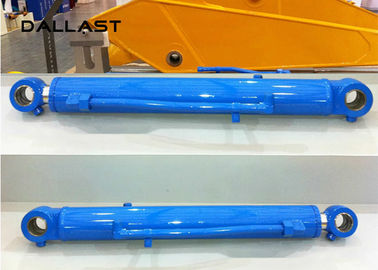 Double Acting Telescopic Single Piston Rod Industrial Hydraulic Cylinder