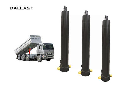 Single Acting Telescopic Long Stroke Dump Truck Hydraulic Cylinder