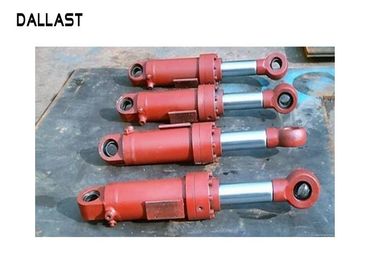 High Pressure Hydraulic Cylinder , Flanged Hydraulic Oil Cylinder