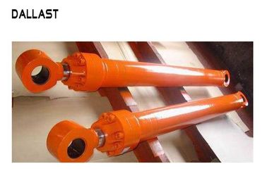 High Pressure Hydraulic Cylinder , Flanged Hydraulic Oil Cylinder