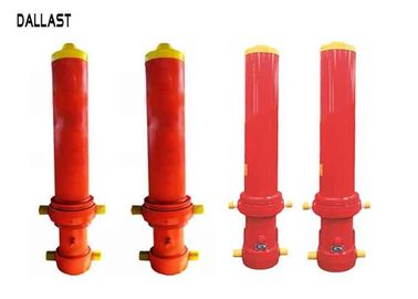 Single Acting Telescopic Hydraulic Cylinders FC Type for Dump Trailer Front Lift