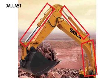 Double Acting Ram Cylinder Hydraulic Excavator Crawler Type / Tire Type Walking Type