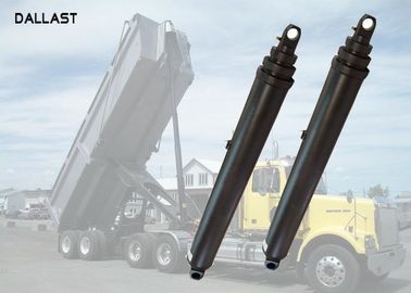 Single Acting Parker Multi Stage Telescopic Hydraulic Cylinder Hydraulic Oil Working Medium