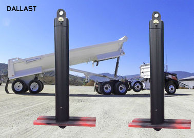 Multi Stage Telescopic Single Acting Hydraulic Cylinder Front End Dump Truck Applied