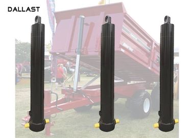 30 Ton Single Acting Hydraulic Cylinder 3 4 5 Stage Long Stroke Type One Year Warranty