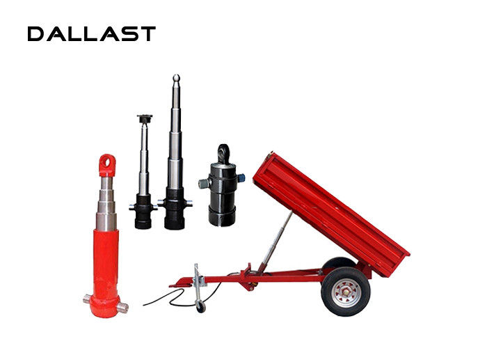 Long Strok Telescopic Multi Stage Hydraulic Cylinder Piston Rod  ISO9001 Certification
