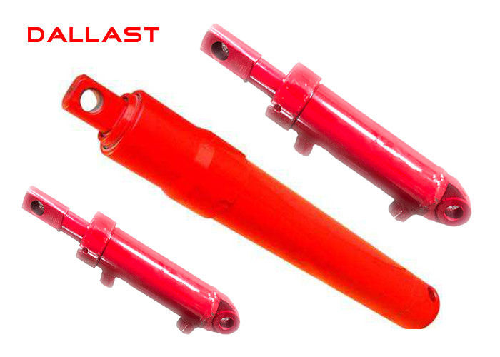 HSG Series Agricultural Hydraulic Cylinders , Double Acting Hydraulic Ram for Lumber Trailer