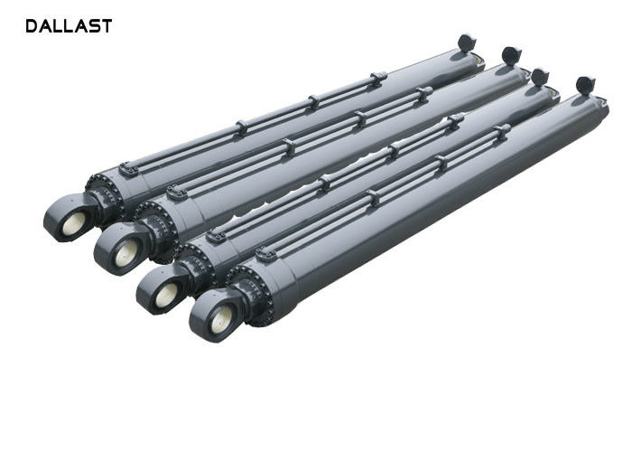 Heavy Duty Column Telescopic Double Acting Cylinder Durable Support For Mining