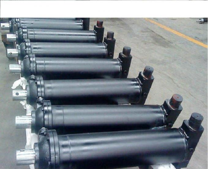 Industrial Trailer Dump Truck Hydraulic Cylinder , Hydraulic Oil Cylinder