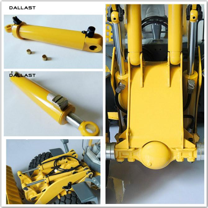 Double Acting Small Hydraulic Cylinders for Dump Truck , Hydraulic Ram Cylinder