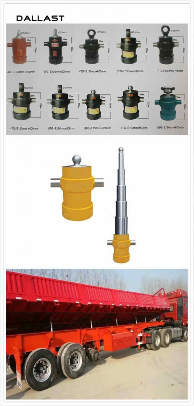 Telescopic 3 / 4 / 5 Stage Hydraulic Oil Cylinder for Car Truck Rollover