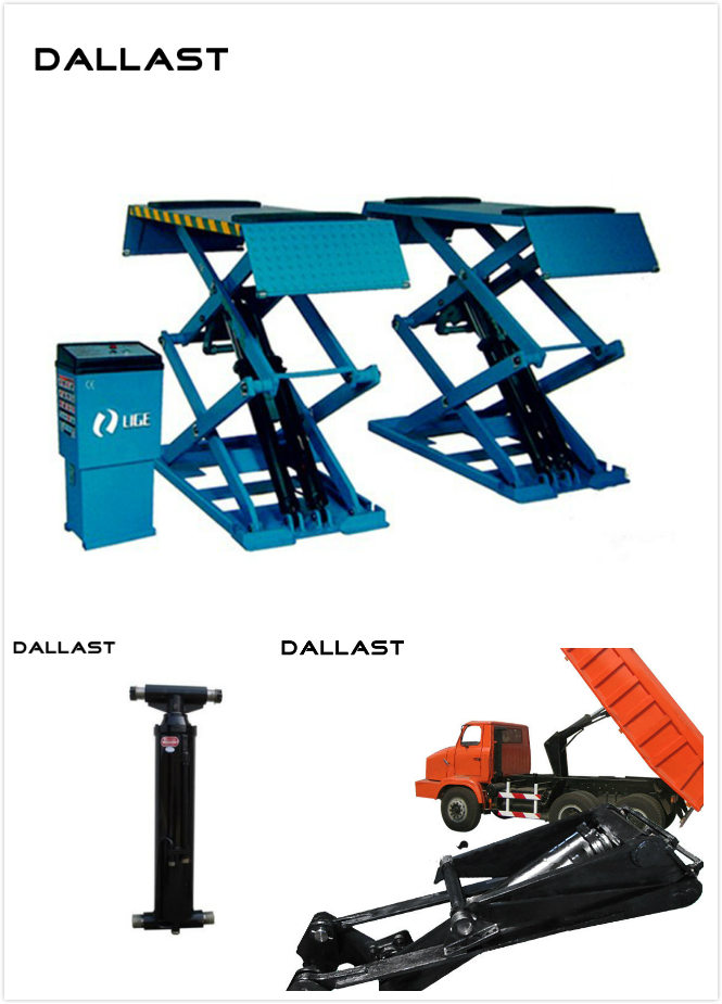 Underbody Hydraulic Hoist Cylinder for Agricultural Farm Truck / Vehicle