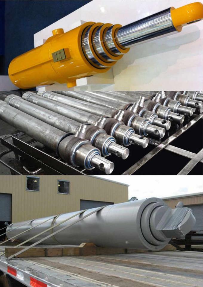 3 / 4 / 5 Stage Heavy Duty Hydraulic RAM Telescopic Hydraulic Cylinder