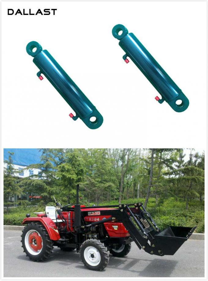 Telescopic Double Earring Agricultural Hydraulic RAM Cylinders for Farm Tractor