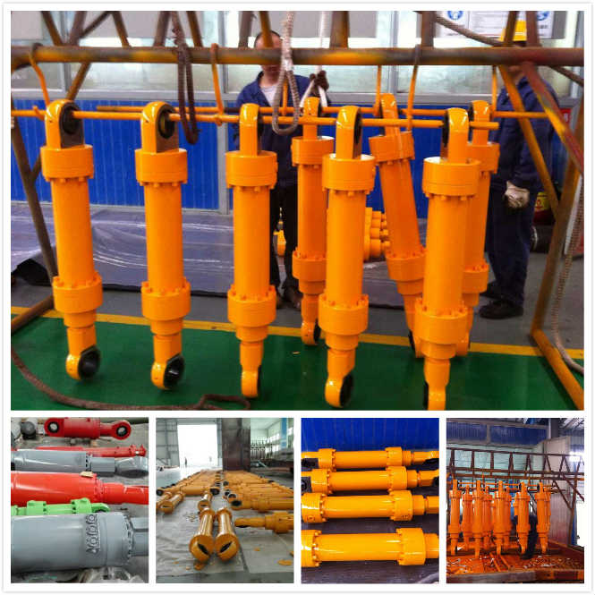 Heavy Duty Welded Double Ended High Pressure Hydraulic Cylinder RAM