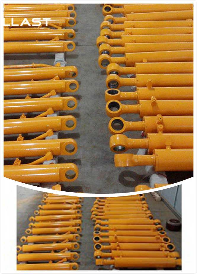 Double Acting High Pressure Hydraulic Cylinder 6 Inch Bore Push Pull 2 Way Welded