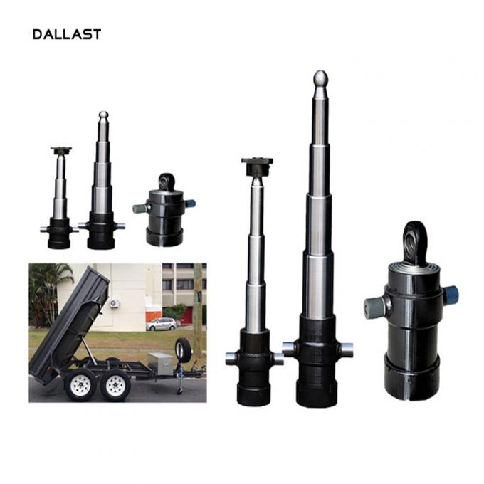 Durable Telescopic Hydraulic Ram , TG Series Hydraulic Lift Cylinder