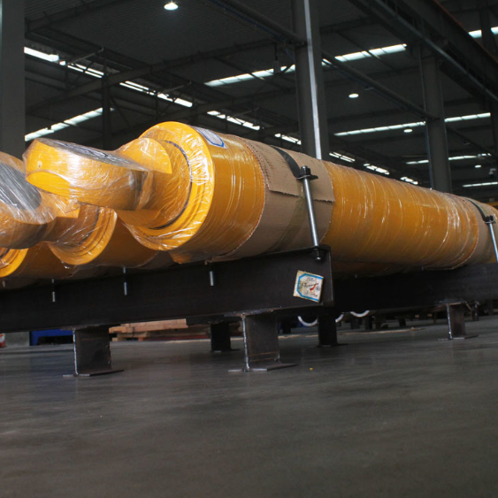 10500mm Stroke Single Acting Telescopic Cylinder Hydraulic Hoist For